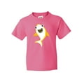 thumbnail image 1 of Inktastic Cute Shark, Little Shark, Yellow Shark Youth T-Shirt, 1 of 5