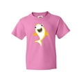 thumbnail image 1 of Inktastic Cute Shark, Little Shark, Yellow Shark Youth T-Shirt, 1 of 5