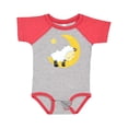 thumbnail image 1 of Inktastic Cute Sheep, Sleeping Sheep, Moon, Stars, Sleepy Boys or Girls Baby Bodysuit, 1 of 5