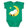 thumbnail image 1 of Inktastic Cute Sheep, Sleeping Sheep, Moon, Stars, Sleepy Boys or Girls Baby Bodysuit, 1 of 5