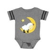 thumbnail image 1 of Inktastic Cute Sheep, Sleeping Sheep, Moon, Stars, Sleepy Boys or Girls Baby Bodysuit, 1 of 4