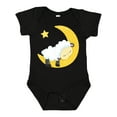 thumbnail image 1 of Inktastic Cute Sheep, Sleeping Sheep, Moon, Stars, Sleepy Boys or Girls Baby Bodysuit, 1 of 5