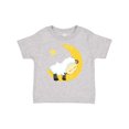 thumbnail image 1 of Inktastic Cute Sheep, Sleeping Sheep, Moon, Stars, Sleepy Boys or Girls Baby T-Shirt, 1 of 5