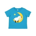 thumbnail image 1 of Inktastic Cute Sheep, Sleeping Sheep, Moon, Stars, Sleepy Boys or Girls Baby T-Shirt, 1 of 5