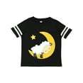 thumbnail image 1 of Inktastic Cute Sheep, Sleeping Sheep, Moon, Stars, Sleepy Boys or Girls Toddler T-Shirt, 1 of 5