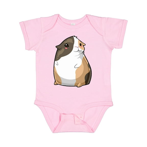 Inktastic Cute Short Hair Guinea Pig Boys or Girls Baby Bodysuit