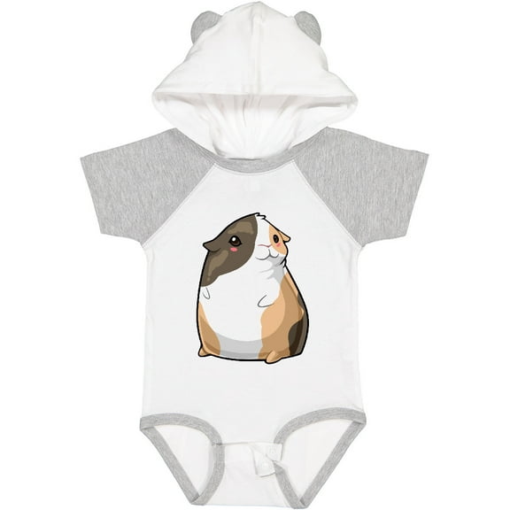 Inktastic Cute Short Hair Guinea Pig Boys or Girls Baby Bodysuit