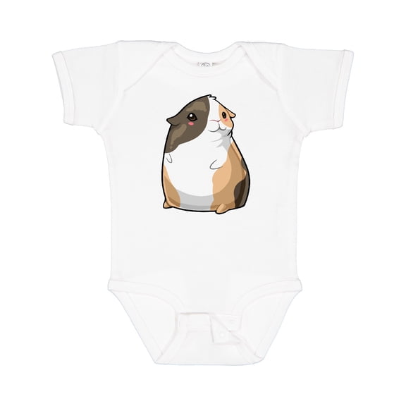 Inktastic Cute Short Hair Guinea Pig Boys or Girls Baby Bodysuit