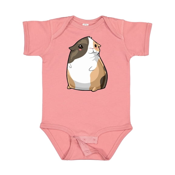 Inktastic Cute Short Hair Guinea Pig Boys or Girls Baby Bodysuit