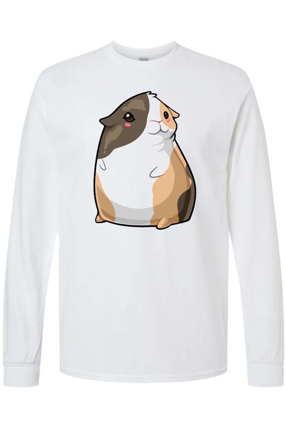 Cute Short Hair Guinea Pig Long Sleeve T-Shirt