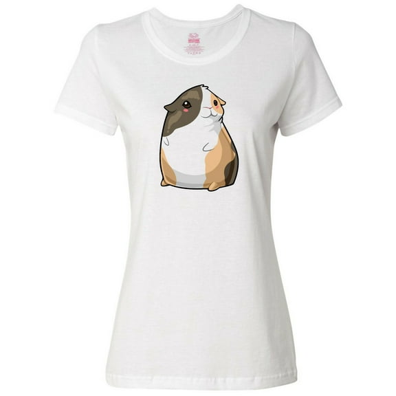 Inktastic Cute Short Hair Guinea Pig Women's T-Shirt