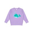 thumbnail image 1 of Inktastic Cute Singing Whale Toddler Sweatshirt, 1 of 4