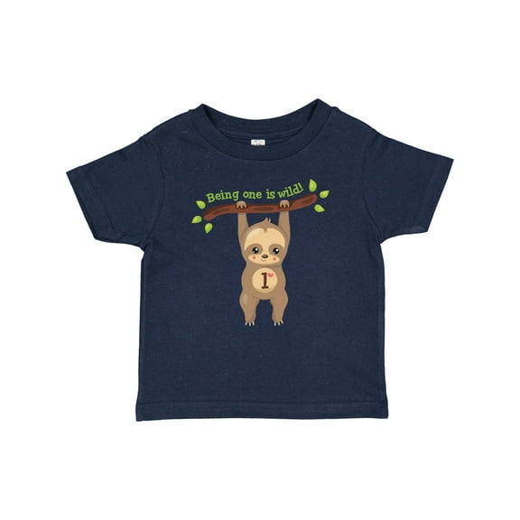 Inktastic Cute Sloth 1st Birthday Boys or Girls Baby T-Shirt