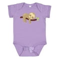thumbnail image 1 of Inktastic Cute Sloth, Baby Sloth, Lazy Sloth, Sleeping Sloth Boys or Girls Baby Bodysuit, 1 of 5