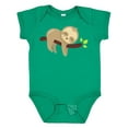 thumbnail image 1 of Inktastic Cute Sloth, Baby Sloth, Lazy Sloth, Sleeping Sloth Boys or Girls Baby Bodysuit, 1 of 5
