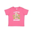 thumbnail image 1 of Inktastic Cute Sloth I Love My Grammy with Green Leaves Boys or Girls Baby T-Shirt, 1 of 5