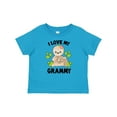 thumbnail image 1 of Inktastic Cute Sloth I Love My Grammy with Green Leaves Boys or Girls Baby T-Shirt, 1 of 5