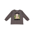 thumbnail image 1 of Inktastic Cute Sloth I Love My Grandpa with Green Leaves Boys or Girls Long Sleeve Toddler T-Shirt, 1 of 5