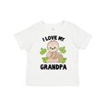 thumbnail image 1 of Inktastic Cute Sloth I Love My Grandpa with Green Leaves Boys or Girls Toddler T-Shirt, 1 of 5