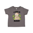 thumbnail image 1 of Inktastic Cute Sloth I Love My Mommy with Green Leaves Boys or Girls Toddler T-Shirt, 1 of 5