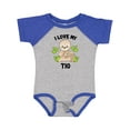 thumbnail image 1 of Inktastic Cute Sloth I Love My Tio with Green Leaves Boys or Girls Baby Bodysuit, 1 of 5