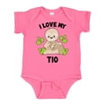 thumbnail image 1 of Inktastic Cute Sloth I Love My Tio with Green Leaves Boys or Girls Baby Bodysuit, 1 of 5