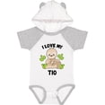 thumbnail image 1 of Inktastic Cute Sloth I Love My Tio with Green Leaves Boys or Girls Baby Bodysuit, 1 of 5