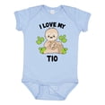 thumbnail image 1 of Inktastic Cute Sloth I Love My Tio with Green Leaves Boys or Girls Baby Bodysuit, 1 of 5