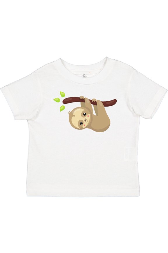 Cute Sloth, Little Sloth, Baby Sloth, Lazy Sloth Boys or Girls Baby T-Shirt