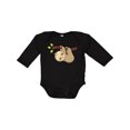 thumbnail image 1 of Inktastic Cute Sloth, Little Sloth, Baby Sloth, Lazy Sloth Boys or Girls Long Sleeve Baby Bodysuit, 1 of 5