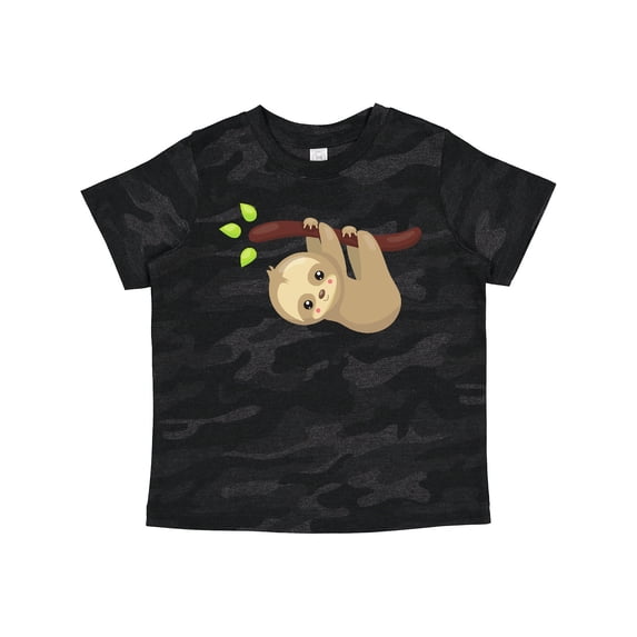 Inktastic Cute Sloth, Little Sloth, Baby Sloth, Lazy Sloth Boys or Girls Toddler T-Shirt