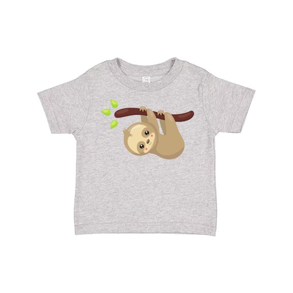 Inktastic Cute Sloth, Little Sloth, Baby Sloth, Lazy Sloth Boys or Girls Toddler T-Shirt