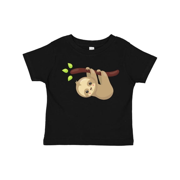 Inktastic Cute Sloth, Little Sloth, Baby Sloth, Lazy Sloth Boys or Girls Toddler T-Shirt