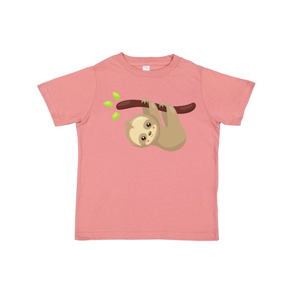 Inktastic Cute Sloth, Little Sloth, Baby Sloth, Lazy Sloth Boys or Girls Toddler T-Shirt