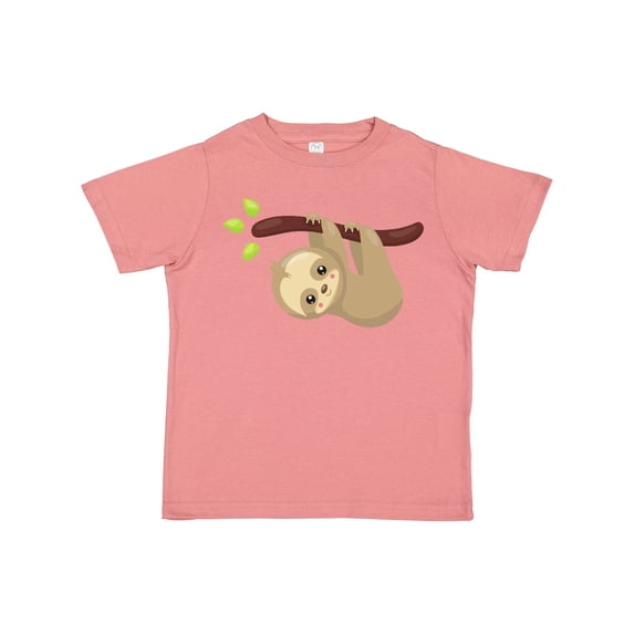 Inktastic Cute Sloth, Little Sloth, Baby Sloth, Lazy Sloth Boys or Girls Toddler T-Shirt