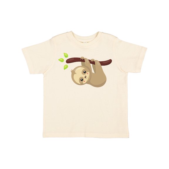 Inktastic Cute Sloth, Little Sloth, Baby Sloth, Lazy Sloth Boys or Girls Toddler T-Shirt