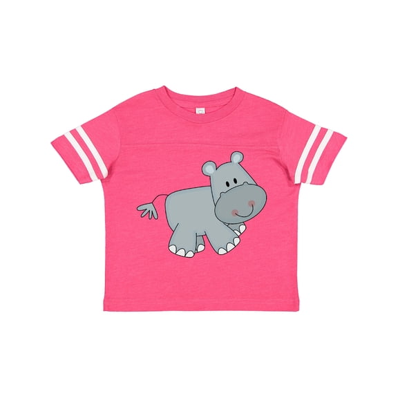 Inktastic Cute Smiling Baby Hippo Boys or Girls Toddler T-Shirt