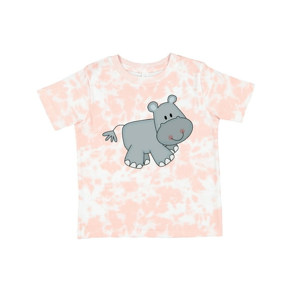 Inktastic Cute Smiling Baby Hippo Boys or Girls Toddler T-Shirt