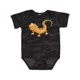 thumbnail image 1 of Inktastic Cute Smiling Bearded Dragon Boys or Girls Baby Bodysuit, 1 of 5