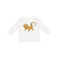 thumbnail image 1 of Inktastic Cute Smiling Bearded Dragon Boys or Girls Long Sleeve Toddler T-Shirt, 1 of 5