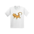 thumbnail image 1 of Inktastic Cute Smiling Bearded Dragon Youth T-Shirt, 1 of 5