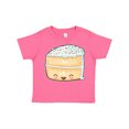 thumbnail image 1 of Inktastic Cute Smiling Cake with Confetti Sprinkles Boys or Girls Toddler T-Shirt, 1 of 5