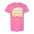 thumbnail image 1 of Inktastic Cute Smiling Cake with Confetti Sprinkles T-Shirt, 1 of 5