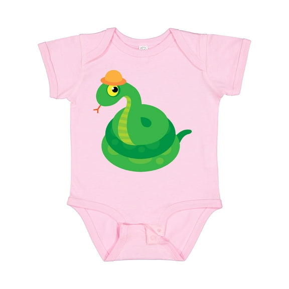 Inktastic Cute Snake Boys or Girls Baby Bodysuit