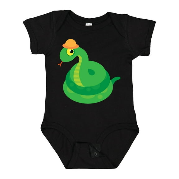 Inktastic Cute Snake Boys or Girls Baby Bodysuit