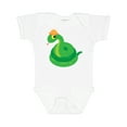 thumbnail image 1 of Inktastic Cute Snake Boys or Girls Baby Bodysuit, 1 of 5