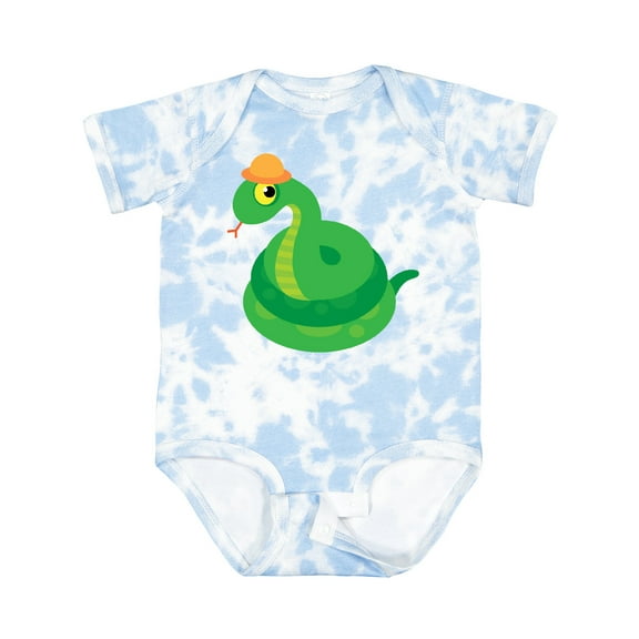 Inktastic Cute Snake Boys or Girls Baby Bodysuit