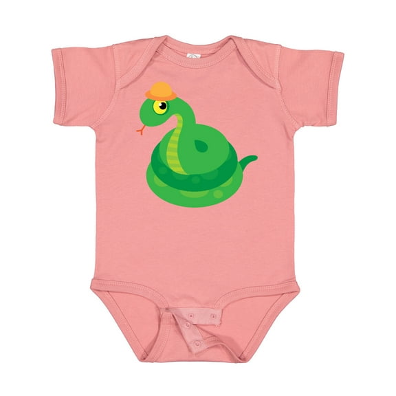 Inktastic Cute Snake Boys or Girls Baby Bodysuit