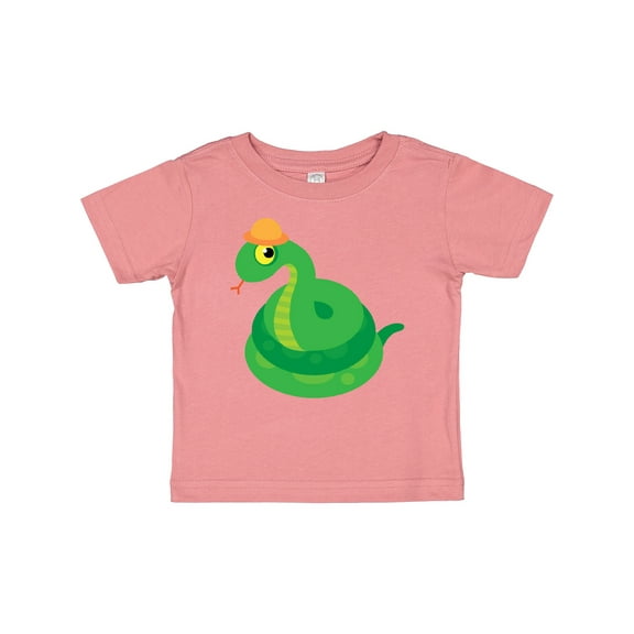 Inktastic Cute Snake Boys or Girls Baby T-Shirt