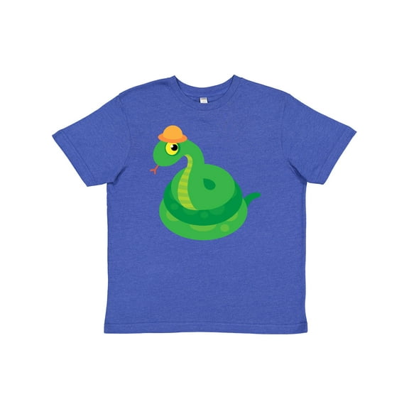 Inktastic Cute Snake Youth T-Shirt